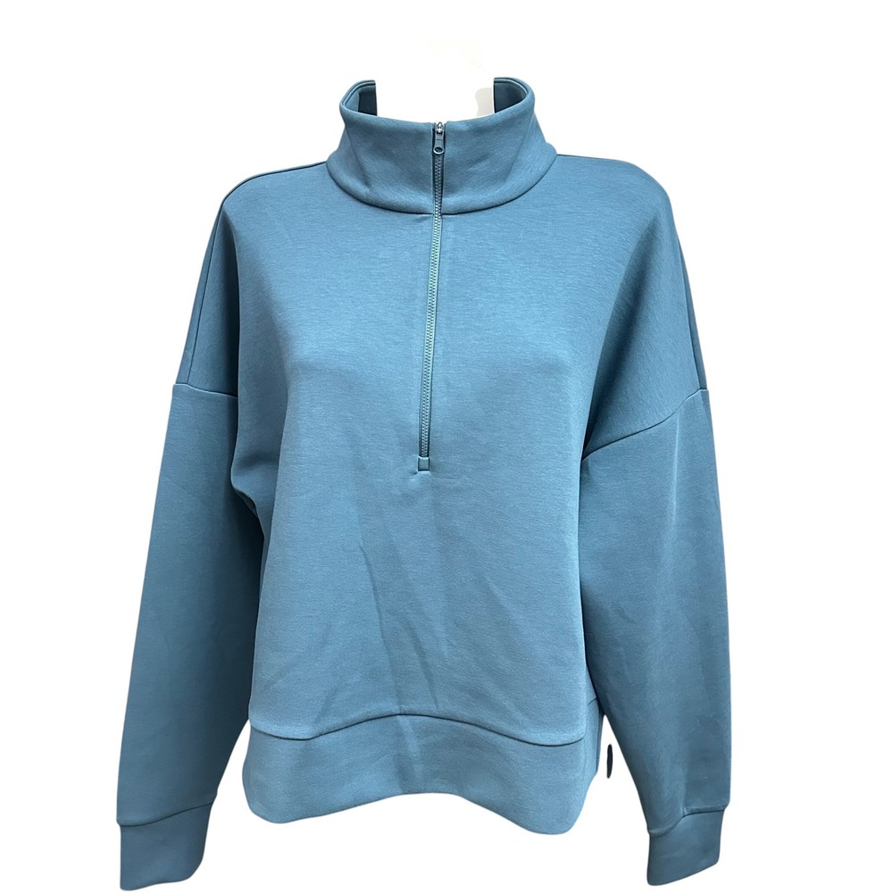 CALLA Golf Women's Soft Scuba Longsleeve in Star Blue XL New UPF 50